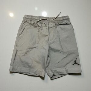 NWT Jordan Jumpman Smoke Gray  Pull-On Shorts Elastic Waist Boys Size 6
